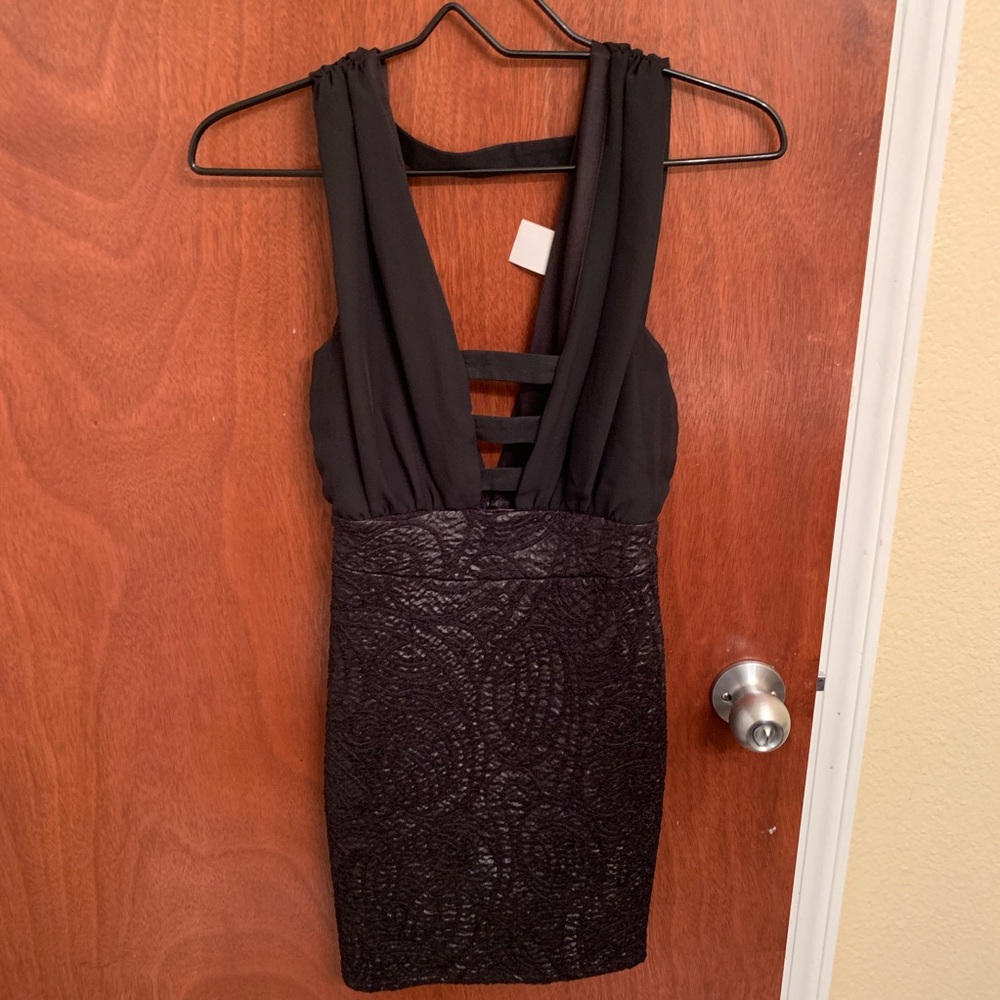 Mini Black Dress